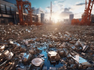 Shining City: The Recycling of Binary Devices in a Global Small Universe